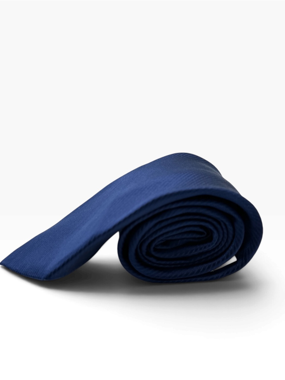 Calvin Klein Classic Navy Solid Silk Tie